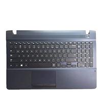 fqparts Replacement Carcasa Superior para computadora portátil C Shell & Panel táctil & Teclado para For Samsung NP270E5V NP270E5K Negro Edición en inglés de EE. UU.