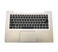 fqparts Replacement Carcasa Superior para computadora portátil C Shell & Panel táctil & Teclado para For Lenovo ideapad 510S-14IKB 510S-14ISK Plata Edición en inglés de EE. UU.