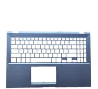 fqparts Replacement Carcasa Superior para computadora portátil C Shell para For ASUS For ProArt StudioBook Pro 17 W700G1T W700G2T W700G3T W700GV Azul Diseño de tecla de Entrada pequeña