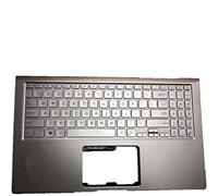 fqparts Replacement Carcasa Superior para computadora portátil C Shell & Teclado para For ASUS For ZenBook 15 UX534FA UX534FAC UX534FT UX534FTC Plata Edición en inglés de EE. UU.