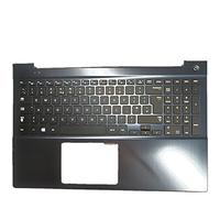 fqparts Replacement Carcasa Superior para computadora portátil C Shell & Teclado para For Samsung NP770Z5E Negro Edición en inglés de EE. UU.