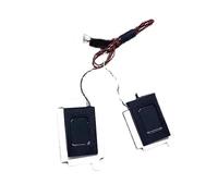 fqparts Replacement Computadora portátil Interno Altavoces para For MSI For GE76 Dragon Tiamat 10UG 10UH (MS-17K2) 11UG 11UH (MS-17K3) Negro