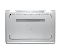 fqparts Replacement Cubierta Inferior de la Caja del Ordenador portátil D Shell para For HP Pavilion m3-u000 x360 m3-u100 x360 Plata