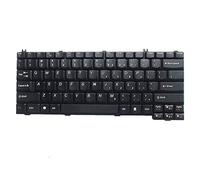 fqparts Replacement Teclado del Ordenador portátil para For Lenovo 3000C 3000G N100 N200 N220 G450 G450L N440 N440G N440A N500 C460 C460M C460A C462 C467A Negro Versión en inglés de EE. UU.