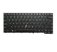 fqparts Replacement Teclado del Ordenador portátil para For Lenovo Thinkpad X1 Hybrid Negro Versión en inglés de EE. UU.
