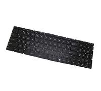 fqparts Replacement Teclado del Ordenador portátil para For MSI GS60 2PC-450 2QC-022 2QD-478 2QE-215 6QE-243 6QE-438 GS63 GS63VR 6RF-016 GS63VR 6RF-095 Negro Sin luz de Fondo Versión Estadounidense