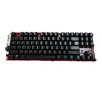 fqparts Replacement Teclado del Ordenador portátil para For MSI GT72VR 6RD-059CN GT72VR 6RD-082 Negro con luz de Fondo Versión Estadounidense