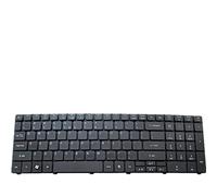 fqparts Replacement Teclado portátil para For Acer For Aspire 5251 Colour Negro Versión Estadounidense V052002AS1