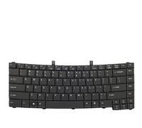 fqparts Replacement Teclado portátil para For Acer For TravelMate 4530 Colour Negro Versión Estadounidense