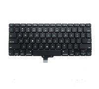fqparts Replacement Teclado portátil para For Apple MB466 MB467 Negro Versión Estadounidense
