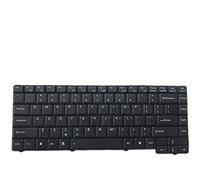 fqparts Replacement Teclado portátil para For ASUS A3000 A3Ac A3E A3F A3Fc A3Fp A3G A3H A3Hf A3L A3N A3V A3Vc A3Vp Negro Versión Estadounidense