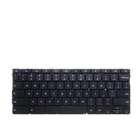 fqparts Replacement Teclado portátil para For ASUS For ChromeBook CM14 CM1400FXA Negro Versión Estadounidense