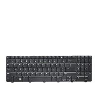 fqparts Replacement Teclado portátil para For DELL For Inspiron 15 M5030 Edición Estados Unidos DE EE. UU. Negro