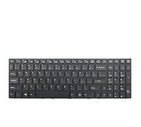 fqparts Replacement Teclado portátil para For Hasee For Super God of War For Z7 Z7M Versión Estadounidense Negro con luz de Fondo