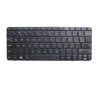fqparts Replacement Teclado portátil para For HP Compaq Mini CQ10-700 Negro Edición en inglés de EE. UU.