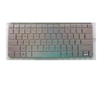 fqparts Replacement Teclado portátil para For HP Spectre Pro x360 G2 Negro Edición en inglés de EE. UU.