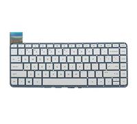 fqparts Replacement Teclado portátil para For HP Stream 14 Pro G3 Blanco Edición en inglés de EE. UU.