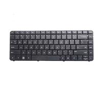 fqparts Replacement Teclado portátil para For HP TouchSmart tm2-2000 tm2-2100 tm2-2200 Negro Edición en inglés de EE. UU.