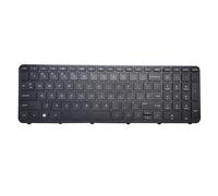 fqparts Replacement Teclado portátil para For HP x360 350 G1 Negro Edición en inglés de EE. UU.