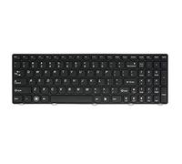 fqparts Replacement Teclado portátil para For Lenovo Ideapad Essential G570 Negro Versión Americana