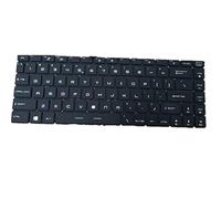 fqparts Replacement Teclado portátil para For MSI para Modern 14 PS42 Negro Versión Estadounidense