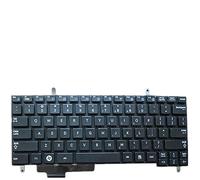 fqparts Replacement Teclado portátil para For Samsung N220 Negro Versión Estadounidense