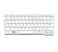 fqparts Replacement Teclado portátil para For Samsung NP-N510 Blanco Versión Estadounidense