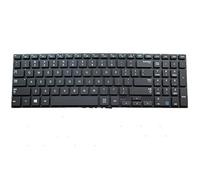 fqparts Replacement Teclado portátil para For Samsung NP550P5C Negro Versión Estadounidense