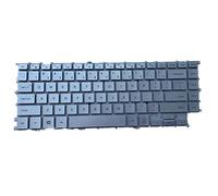 fqparts Replacement Teclado portátil para For Samsung NP900X5N Plata Versión Estadounidense