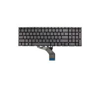 fqparts Teclado de Laptop para For HP Envy x360 15t-dr000 dr100 Black UK English Layout
