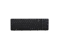 fqparts Teclado de Laptop para For HP G70-200 G70-400 Black UK English Layout