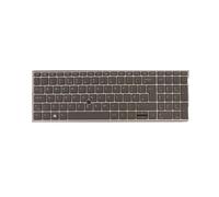 fqparts Teclado de Laptop para For HP ZBook Fury 15 G7 Black UK English Layout