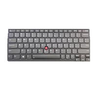 fqparts Teclado de Repuesto para Ordenador portátil for Lenovo ThinkPad X12 Detachable Gen 2 US English Layout