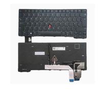 fqparts Teclado portátil para For Lenovo For ThinkPad T14 Gen3 P14s G3 CS22 5N21D68100 Negro UK Edition