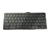 fqparts Teclado portátil para HP Chromebook x360 11 G3 Negro Edición en inglés de EE. UU.