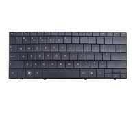 fqparts Teclado portátil para HP Compaq Mini 700 Compaq Mini 700ED Compaq Mini 700EF 700EI 700EK 700EL 700EM 700EN 701 702 730 735 Negro Edición en inglés de EE. UU.