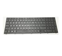 fqparts Teclado portátil para HP ProBook 455 G8 Negro Edición en inglés de EE. UU.