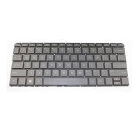 fqparts Teclado portátil para HP Stream 11-ab000 Negro Edición en inglés de EE. UU.