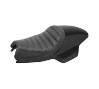 FQQKMA Antideslizante Cubierta Asiento Cojín De Asiento Doble Plano Cómodo para Motocicleta con Guardabarros Trasero para para QJMoto SRV300S