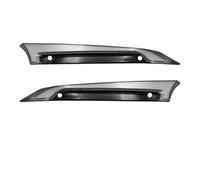FQQKMA LED Intermitentes Para Motocicleta, Luz LED Intermitente Para | Embellecedor De Parabrisas Carenado Para Motocicleta, Luz LED Intermitente Para Touring Road Glide 15-23, Lámpara Decorativa