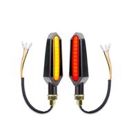 FQQKMA LED Intermitentes Para Motocicleta, Pernos 10mm, Indicador | Luces LED De Señal Giro Universales M10 Para Motocicleta, Pernos 10mm, Indicador Delantero Y Trasero Ámbar, Lámpara