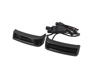 FQQKMA Luces Traseras Luz LED de giro para motocicleta luces freno y alforjas para Touring para Road King 97-2022 para Electra Street Glide CVO