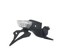 FQQKMA Luces Traseras Para Trident 660 Para 2021-UP Cadena de motocicleta Culata trasera corta Soporte matrícula contrapunto Luz LED