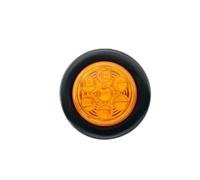FQQKMA Piloto trasero coche Luz Trasera Redonda Para Camión 12V Y 24V 7 Luces LED Posición Lámpara Señal Montaje Para Coche Remolque Tractor Camioneta ATV Autobús