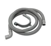 FQRDKT de Drenaje Flexible para Lavadora Tubo Extensión Conector Fácil Integración y Limpieza Destinada a Habitaciones con Electrodomésticos de, tal como se describe, 2.5m