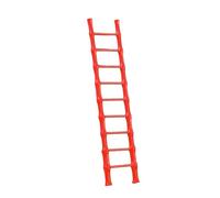 FQRDKT Mini Figura de Escalera para Decoración de Jardines de Hadas Y Oficinas en Casa, Rojo 9 Pasos, Individual