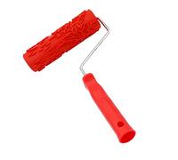 FQRDKT Rodillo para Pintar Patrones, Herramienta de Textura de Manga, Espaciador de Relieve de 7 Pulgadas (17,5 Cm) con, F