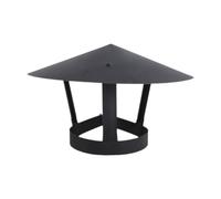 FQRDKT Tapa de Chimenea, Protector de Ventilación para Chimenea, Tapa de Conducto de Humos, Cubierta para Lluvia, Tapa de Ventilación Exterior para Techo Res, 125mm