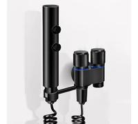 FQYEP Kit Ducha Higienica para WC Negro Latón Rociador Inodoro Interfaz G1/2 Salidas De Agua Duales ｜ 2 Modos Adecuado para Limpieza Del Baños