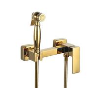 FQYEP Pulverizador de Bidé para Inodoro Kit Ducha Higienica Grifo Bidet para Wc Agua Fría Y Caliente,Bolde B